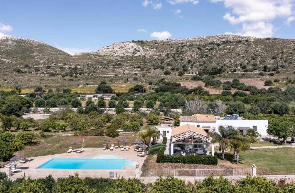 Agriturismo Alle Riserve Cavagrande uitzicht