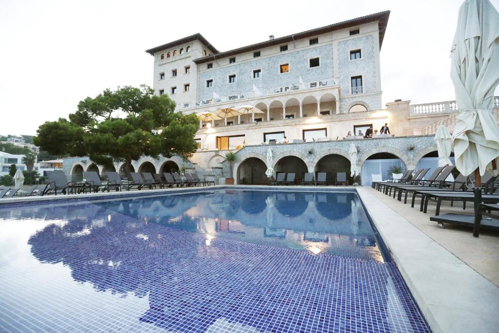 Hospes Maricel y Spa - het hotel met zwembad vanaf zee