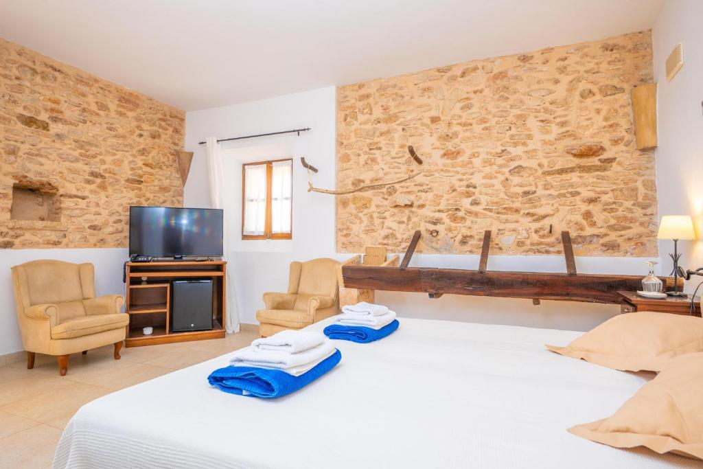 Agroturismo Mondrago -Antic Na Martina- - slaapkamer