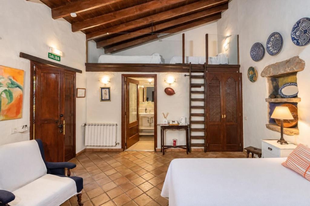 Hotel Rural Las Calas - familiekamer met vide