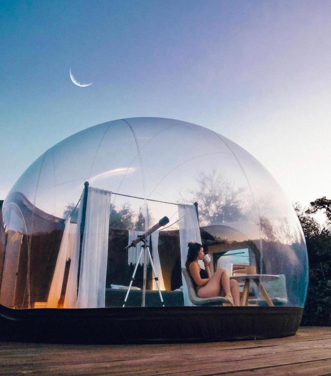 Hotel Rural La Correa del Almendro - bubbelsuite met telescoop