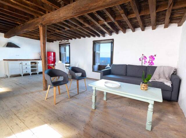 Hacienda El Terrero - woonkamer met zithoek