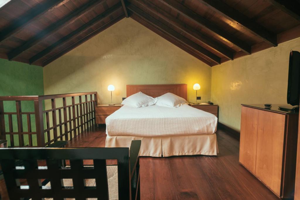 Boutique Hotel San Roque - kamer met vide