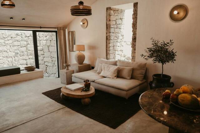 Ecohotel El Agua - lounge met zithoek