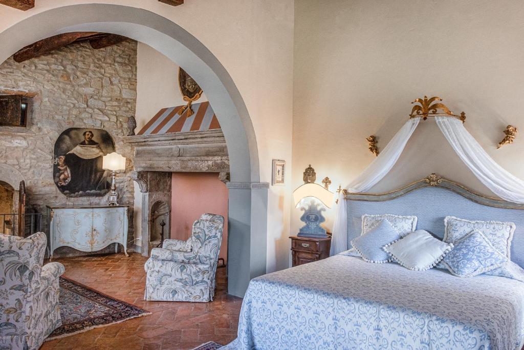 Il Falconiere - slaapkamer