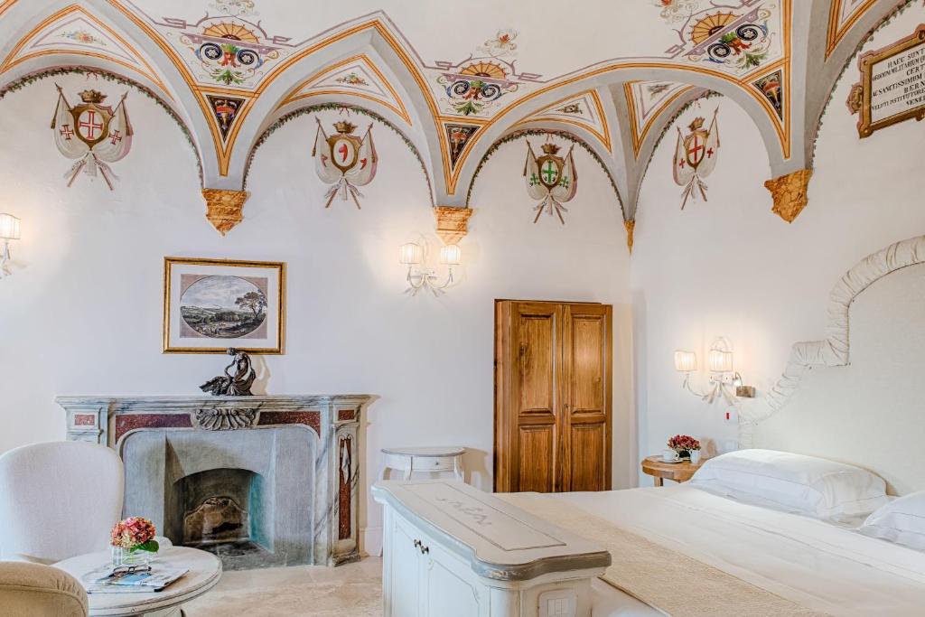 Monastero di Cortona - suite met fresco’s