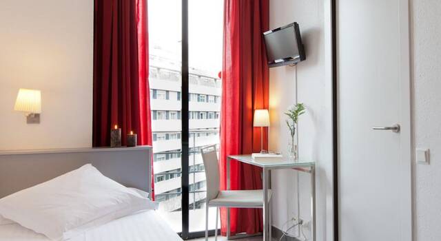 Tweepersoonskamer van Hotel Medicis in Barcelona
