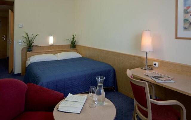 Tweepersoonskamer van Hotel Austria Trend Europa Salzburg