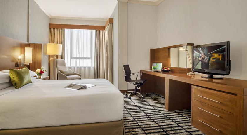 Tweepersoonskamer van hotel Jumeira Rotana