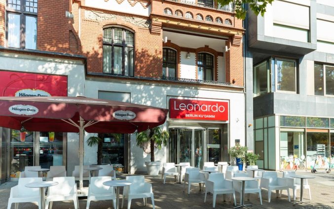 Terras van Hotel Leonardo KU'DAMM in Berlijn