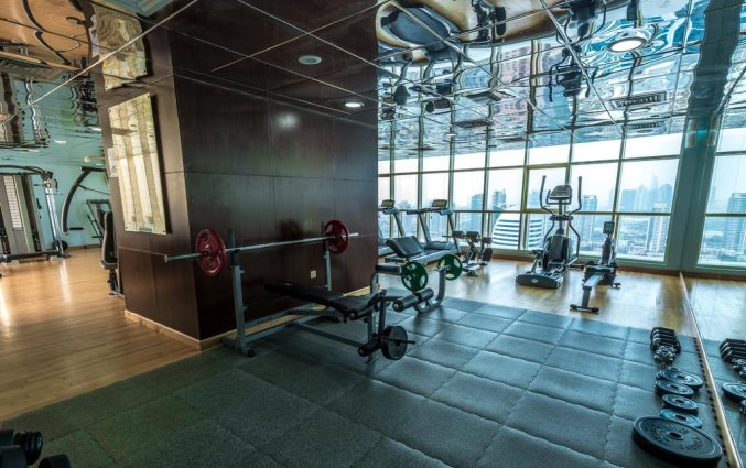 Fitnessruimte van Aparthotel Auris First Central Suites in Dubai