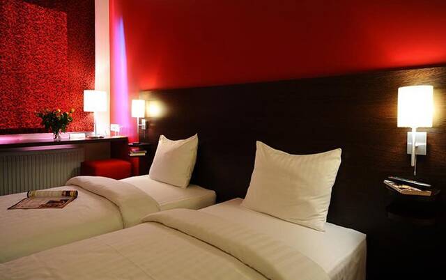 Tweepersoonskamer van Hotel Dodo in Riga