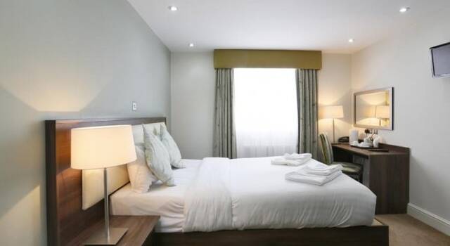 Tweepersoonskamer van Hotel Hyde Park Boutique in Londen