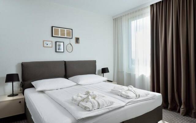 Tweepersoonskamer van hotel Park Ljubljana