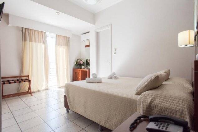 Tweepersoonskamer van Hotel Epidavros Athene