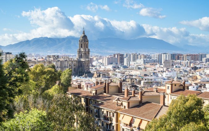 Malaga - Uitzicht kathedraal