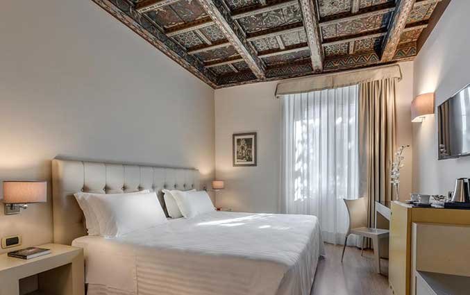 Tweepersoonskamer van Hotel La Fortezza in Florence