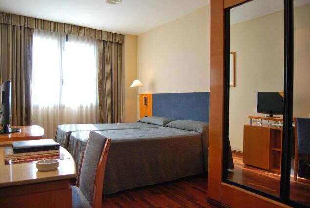 Tweepersoonskamer van Hotel VillaCarlos in Valencia