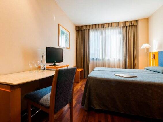 Tweepersoonskamer van Hotel VillaCarlos in Valencia