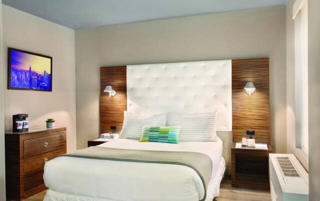 Tweepersoonskamer van Hotel The Gallivant Times Square New York