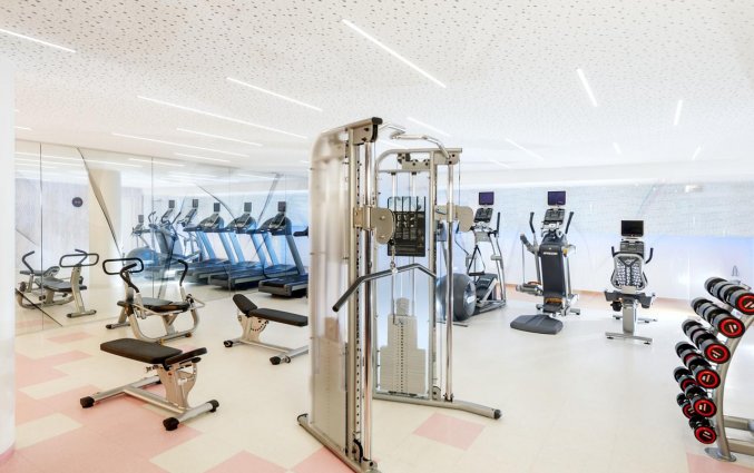 Fitnessruimte van Hotel NHow in Berlijn