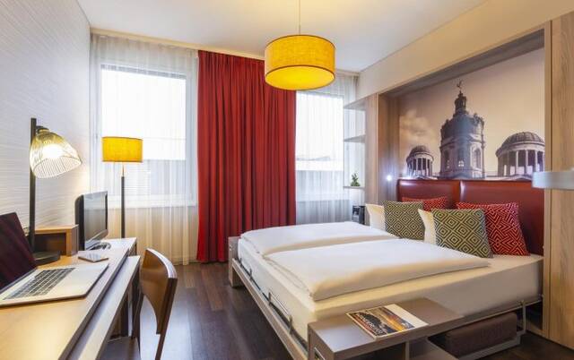 Tweepersoonskamer van Aparthotel Adagio Berlin am Kurfürstendamm