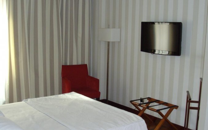 Tweepersoonskamer van Hotel Zenit in Bilbao