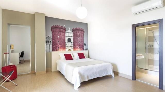 Slaapkamer bed & breakfast napolli