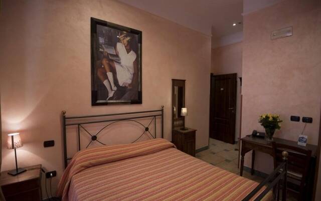 Tweepersoonskamer van Hotel Schilizzi Napels